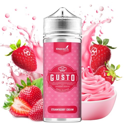 Omerta Gusto Strawberry Cream 20/120 ml